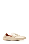 La Canadienne Kitson Crushed Leather Loafer In Neutral