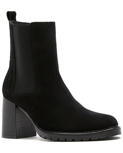 La Canadienne Lively Suede Bootie In Black