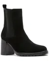 La Canadienne Lively Suede Bootie In Black