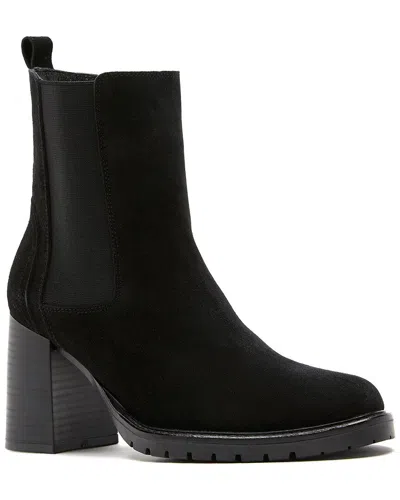 La Canadienne Lively Suede Bootie In Black