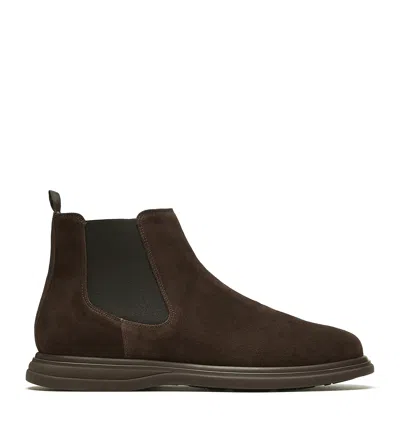 La Canadienne Luther Mens Suede Boot In Brunette