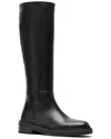 La Canadienne Lya Waterproof Leather Knee High Boot In Black
