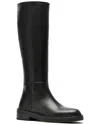 La Canadienne Lya Leather Boot In Black