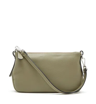 La Canadienne Maelle Leather Shoulder Bag In Green