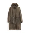 LA CANADIENNE NOON UNLINED TRENCH COAT