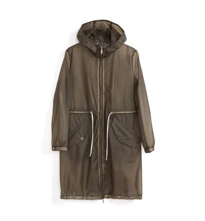 La Canadienne Noon Unlined Trench Coat In Brown
