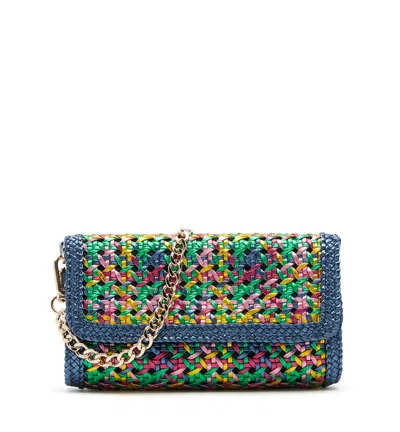 La Canadienne Perri Leather Shoulder Bag In Multi