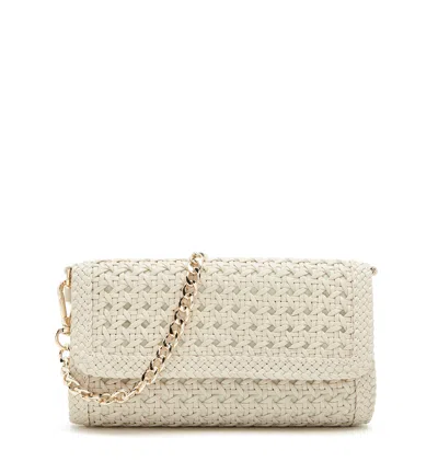 La Canadienne Perri Leather Shoulder Bag In White