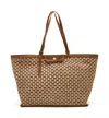 La Canadienne Prati Suede Tote Bag In Brown