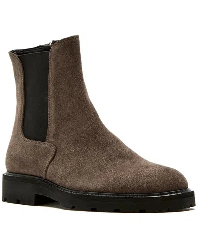La Canadienne Quinn Waterproof Suede Boot In Brown