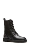 La Canadienne Quint Leather Nylon Combat Booties
