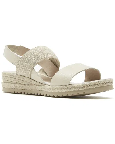 La Canadienne Rica Leather Sandal In Neutral