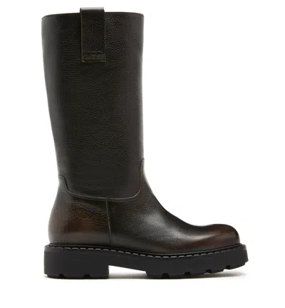 La Canadienne Ryatt Leather Boot In Brown