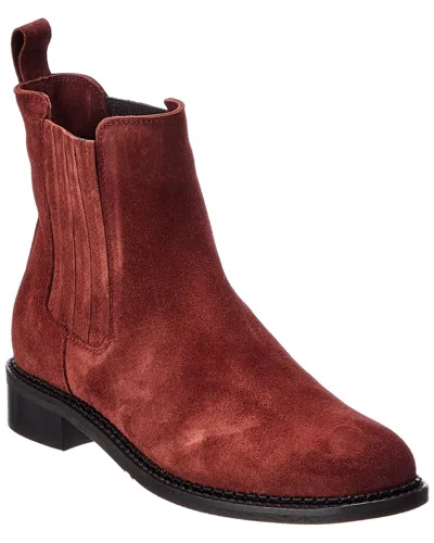 La Canadienne Siera Suede Chelsea Boot In Brown
