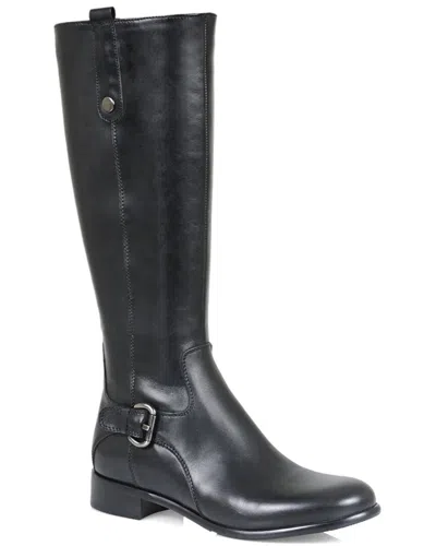 La Canadienne Stefanie Leather Boot In Black