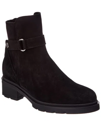 La Canadienne Steven Suede Bootie In Black