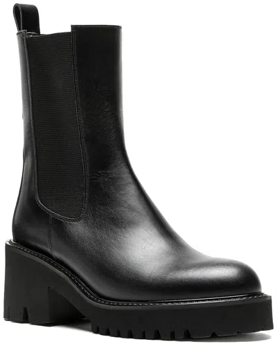 La Canadienne Teddy Waterproof Leather Boot In Black