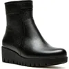 La Canadienne Token Waterproof Leather Bootie In Black