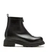 La Canadienne Deon Genuine Shearling Waterproof Bootie In Black