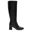 La Canadienne Jayce Waterproof Leather Knee-high Boots In Black