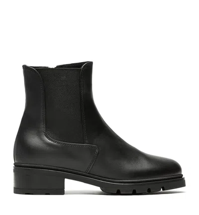 La Canadienne Sean Leather Chelsea Booties In Black