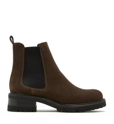 La Canadienne Paxton Waterproof Chelsea Boot In Brunette