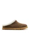 La Canadienne Eva Shearling Lined Slipper In Multi