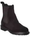 La Canadienne Wave Suede Boot In Black