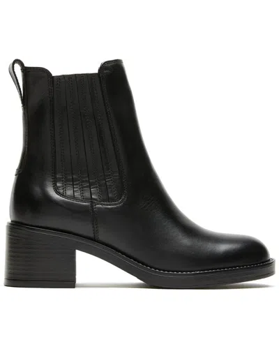 La Canadienne Walf City Dry™ Waterproof Leather Bootie In Black