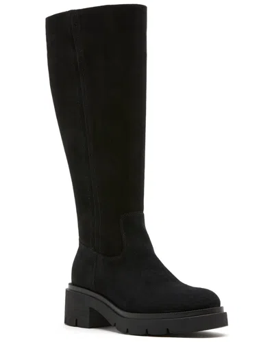 La Canadienne Warrior City Dry™ Waterproof Suede Boot In Black