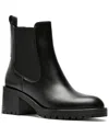 La Canadienne Wave Leather Bootie In Black