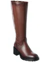 La Canadienne Wind Leather Boot In Brown