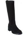 La Canadienne Wind Suede Boot In Black