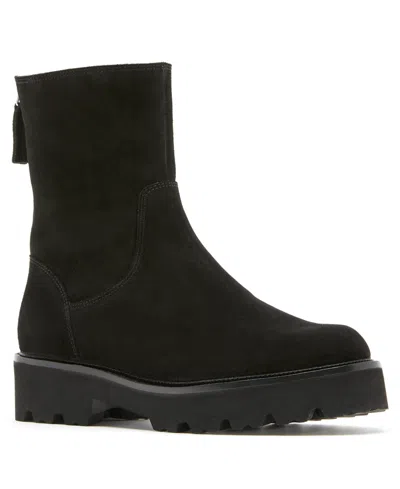 La Canadienne Women's Alive City Dry Shearling Lined Zipper Booties In Black