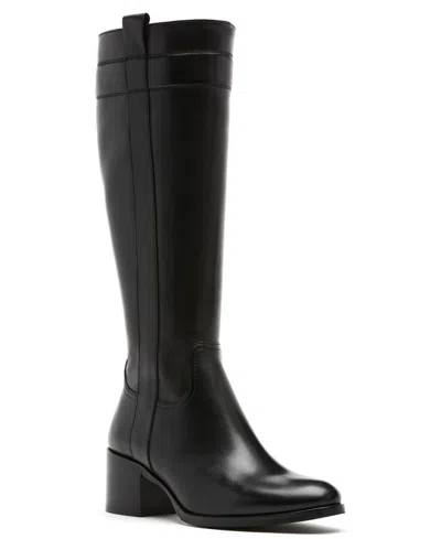 La Canadienne Women's Announce City Dry Suede Zipper Boots In Black