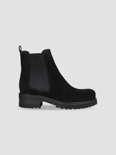 La Canadienne Women's Cye City Dry Waterproof Chelsea Boots In Black Suede