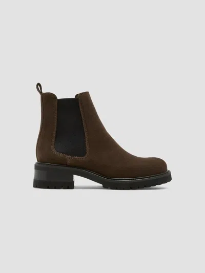 La Canadienne Women's Cye City Dry Waterproof Chelsea Boots In Brunette Suede