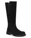 La Canadienne Helene Genuine Shearling Waterproof Boot In Black