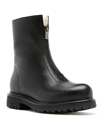 La Canadienne Women's Heroic Shearling Lined Leather Boots In Black