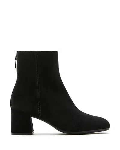 La Canadienne Women's Jason City Dry Suede Ankle Boots In Black