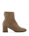 La Canadienne Women's Jason City Dry Suede Ankle Boots In Brown