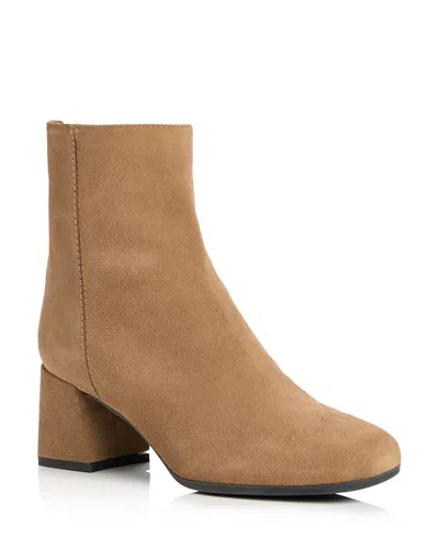 La Canadienne Women's Jason City Dry Suede Ankle Boots In Animal Print