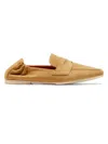 La Canadienne Kitson Suede Penny Loafers In Multi