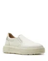 La Canadienne Virginia Leather Slip-on Sneakers In Off-white
