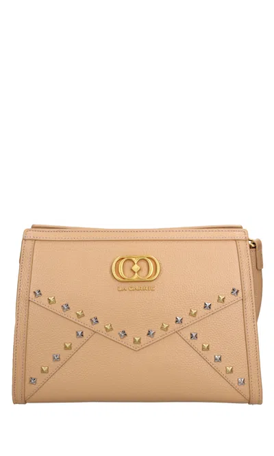 La Carrie Bags.. In Beige Chari