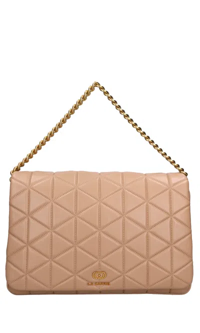 La Carrie Bags.. In Beige Chari