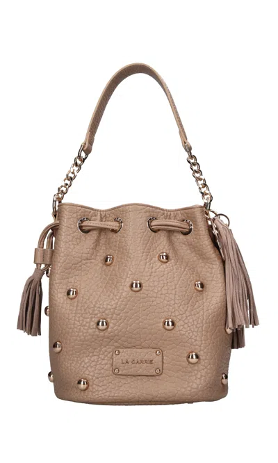 La Carrie Bags.. In Beige Chari