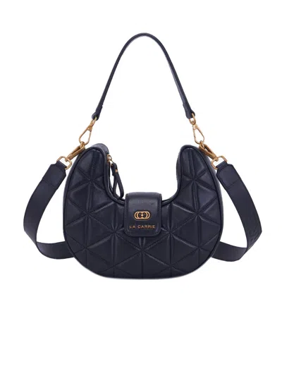 La Carrie Bags.. Black In Blue