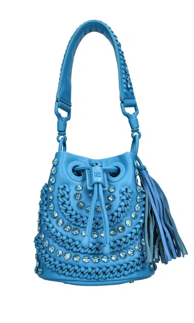 La Carrie Bags.. Clear Blue In Multi
