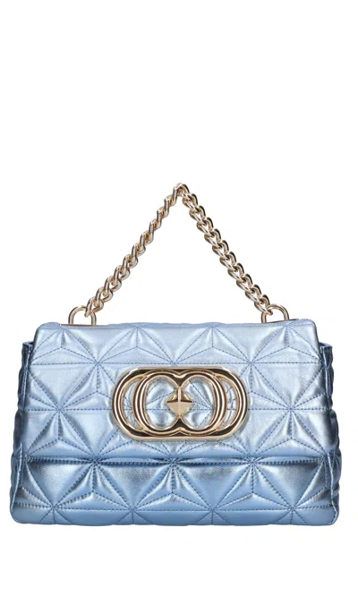 La Carrie Bags.. Clear Blue In Azzurro Blu E Verdi